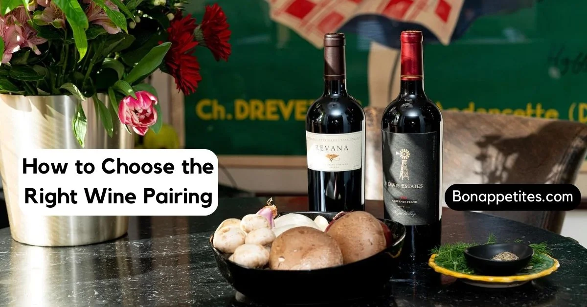 How to Choose the Right Wine Pairing